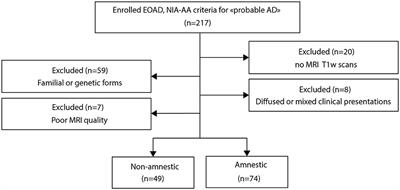 Longitudinal Analysis of Brain-Predicted Age in Amnestic and Non-amnestic Sporadic Early-Onset Alzheimer's Disease